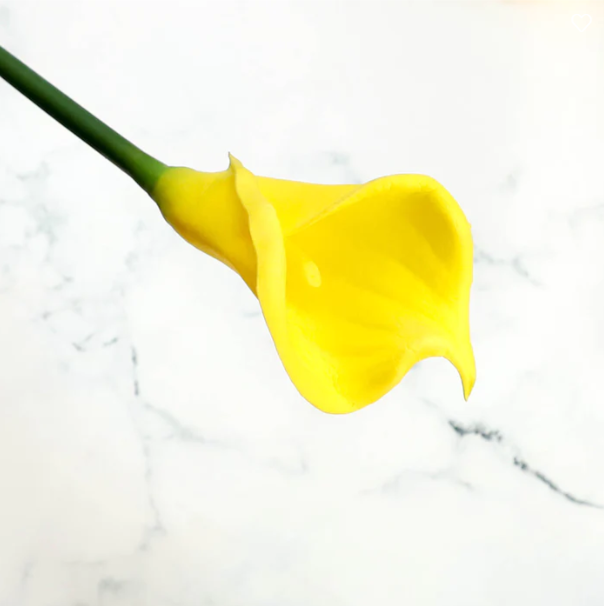 01184, Baoyan Artificial Single Calla Lilly Flower