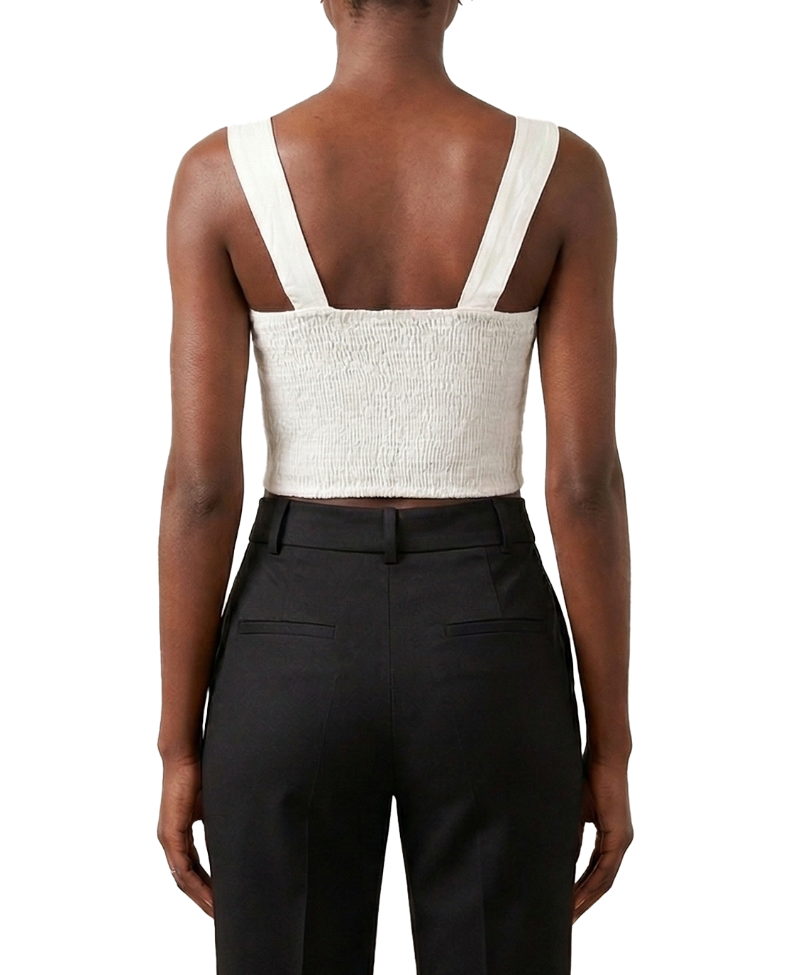 181731, Da Moda Women's Bustier Crop Top S-L
