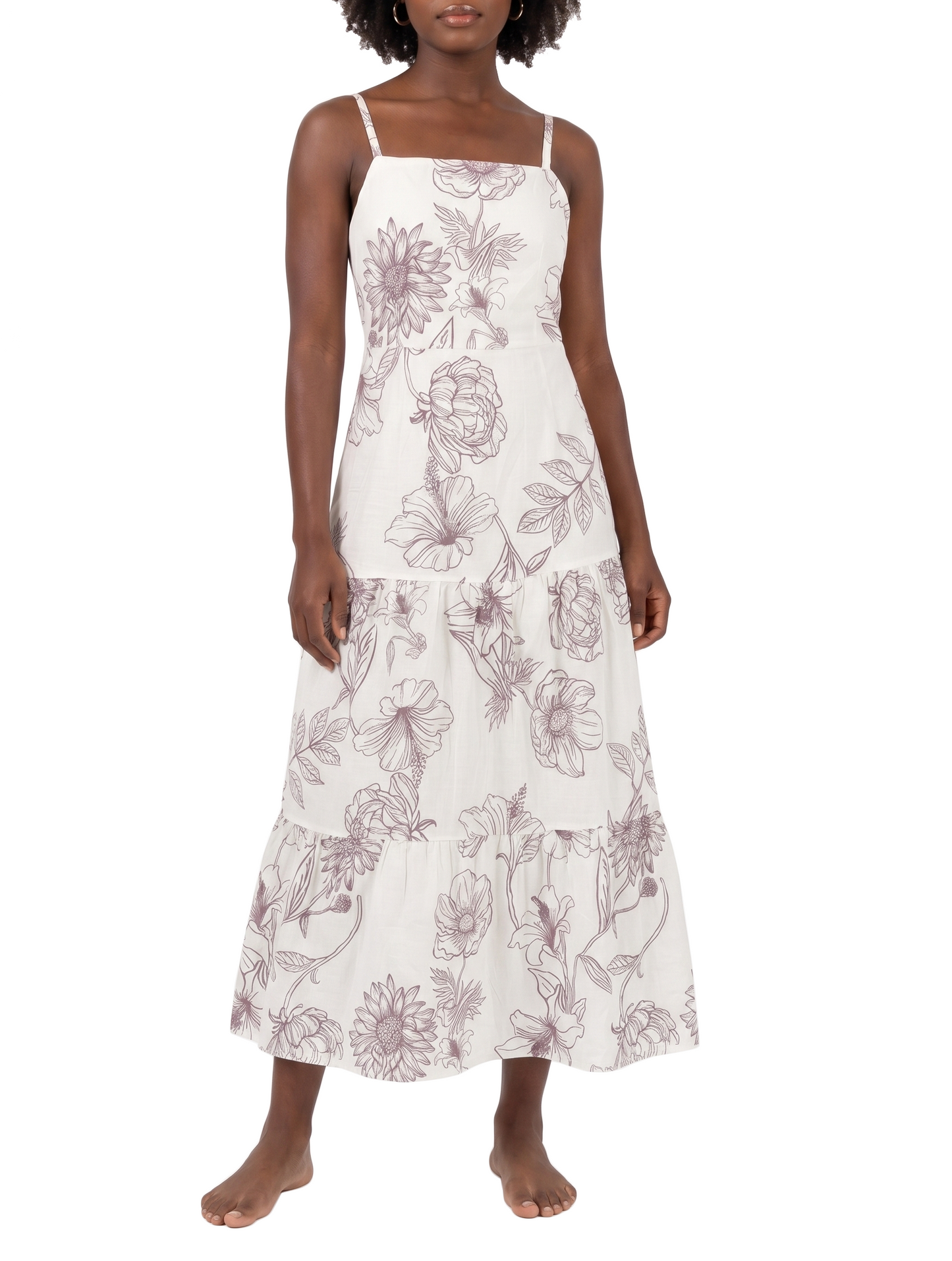 181937, Da Moda - Women's Spaghetti Strap Dress