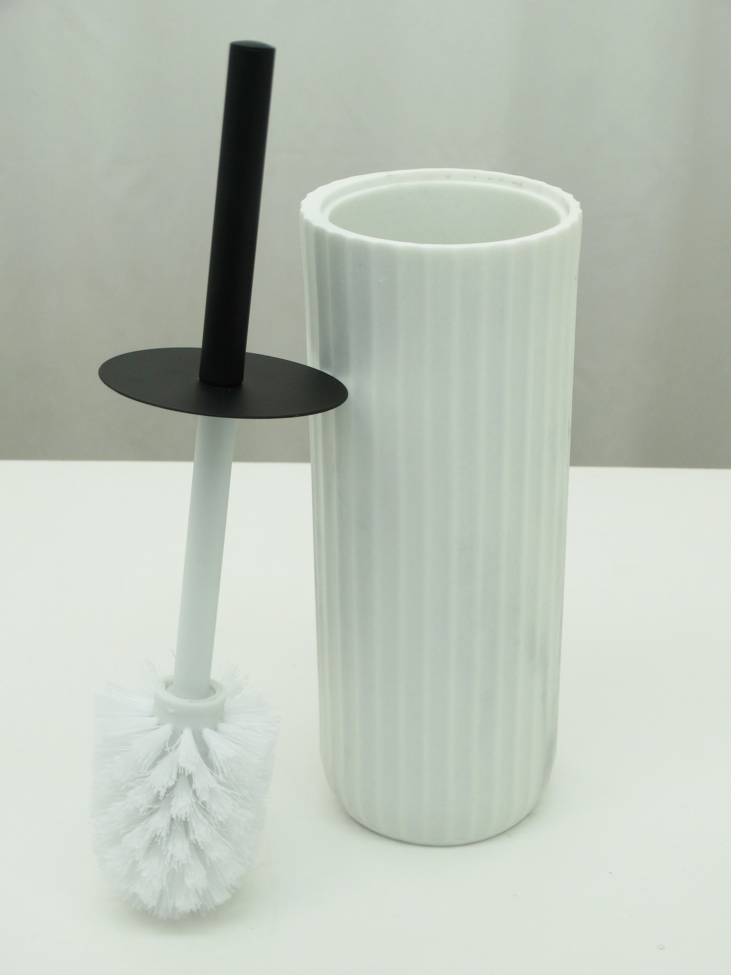 23283, Skylar Resin Bowl Brush White