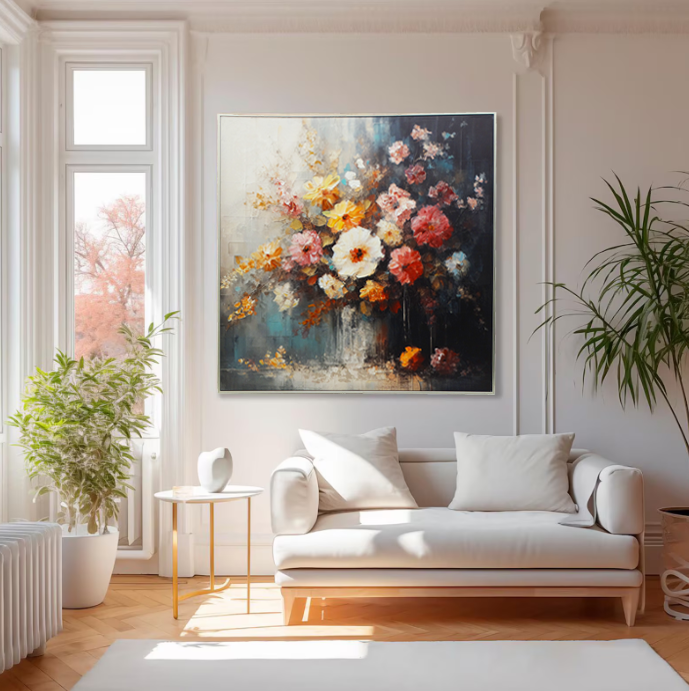 293627, Framed Canvas Wall Art - 32" x 32" (81cm x 81cm)