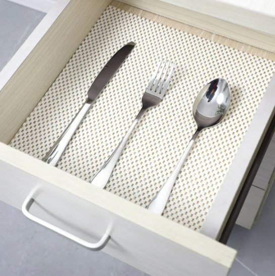 301269, Kennedy - Shelf & Drawer Liner - 45cm x 3.04m (White)