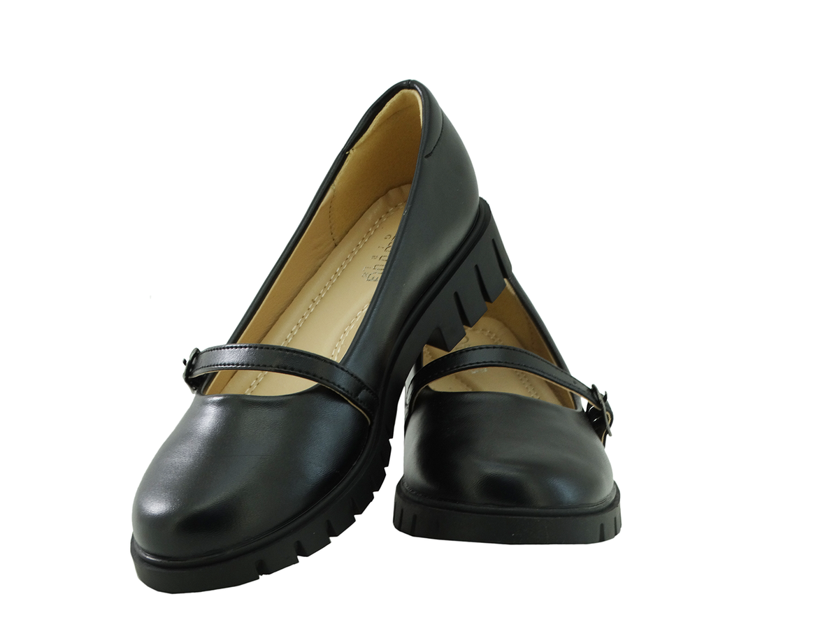 32737101 Katie Girls School Shoes Black 11 4 5 8 Maxie Department Store