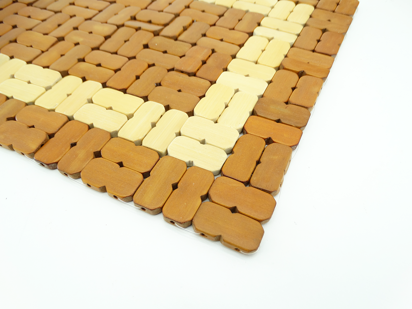 357171, 2-Tone Bamboo Placemat 10" X 13.5"