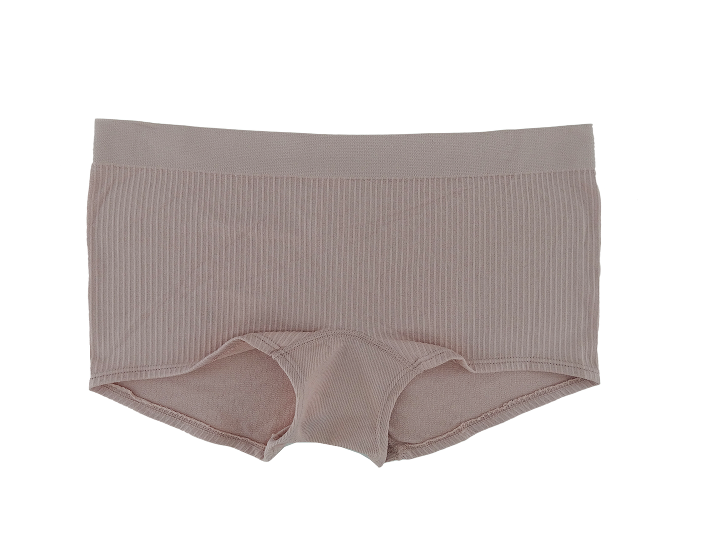 3PKBL1687, Lady Princess, 3PK Boy Leg Panties Ribbed Seam Cashmere