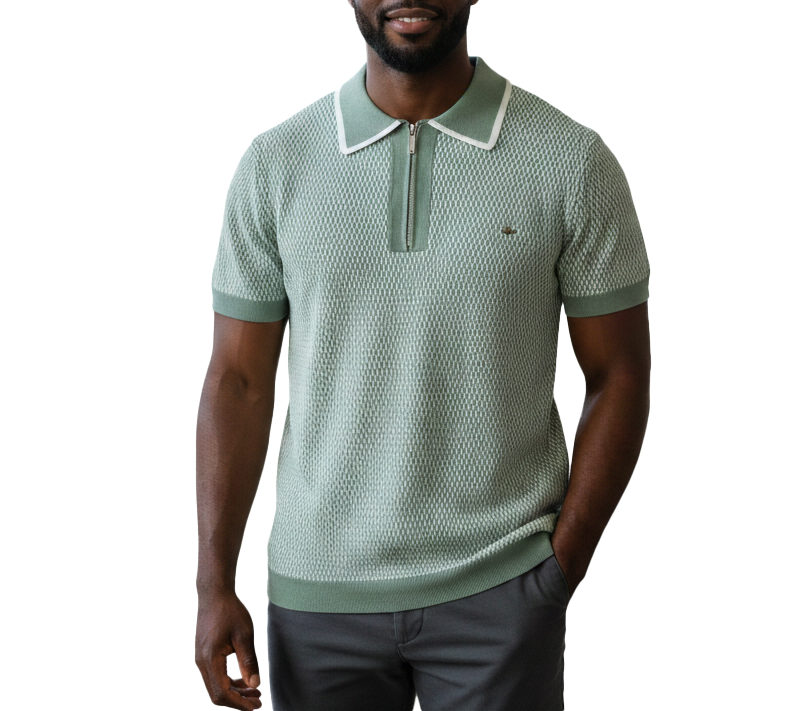 CHP150, HPC Polo - Men's Casual S/S Zipper Polo - Asst (S-XL)