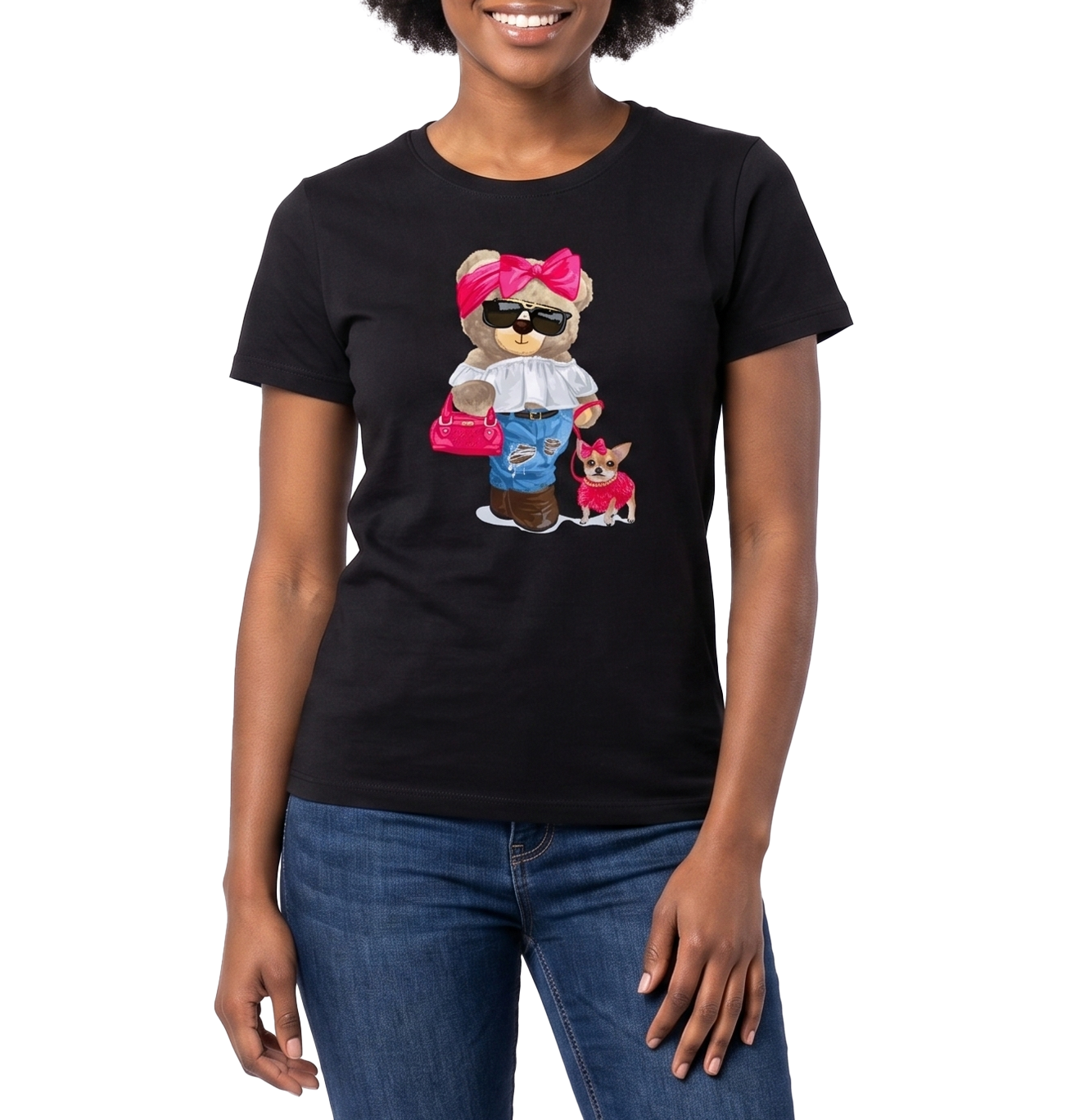 FM3077, Follow Me Ladies S/Sleeve T-Shirt