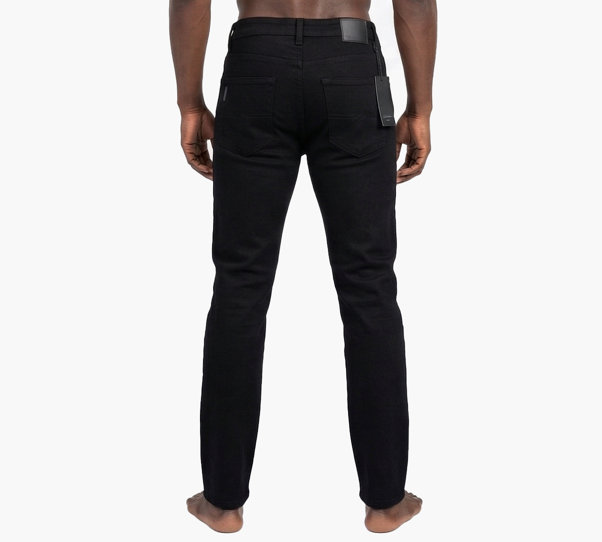 NL4607, Never Legal - Men's Slim Fit Jeans - Black 28-36