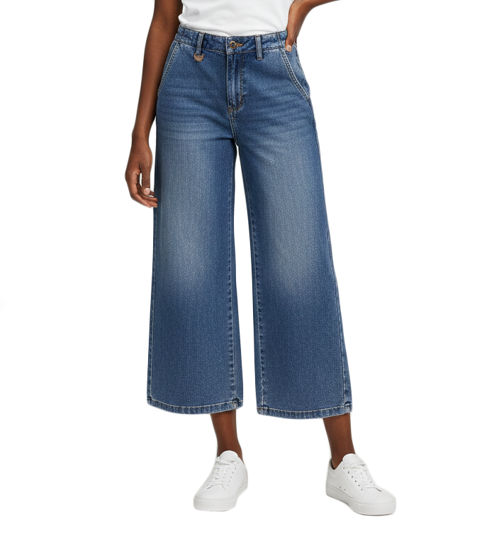 TTY569, Just Blu , Women Pants Mid Blue