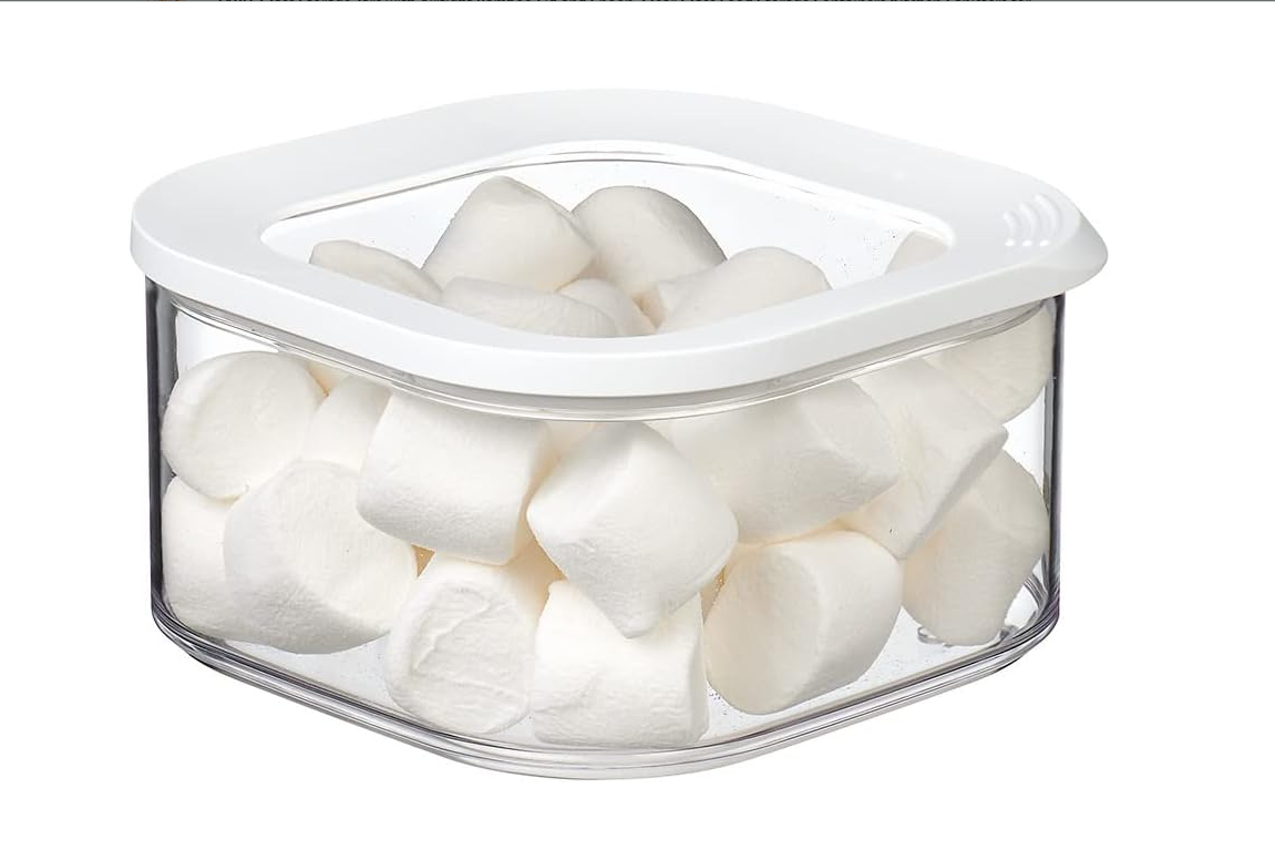 VP329, VIP Ahmet - 3Pc Square Acrylic Storage Containers w/Lid (3x350ML)