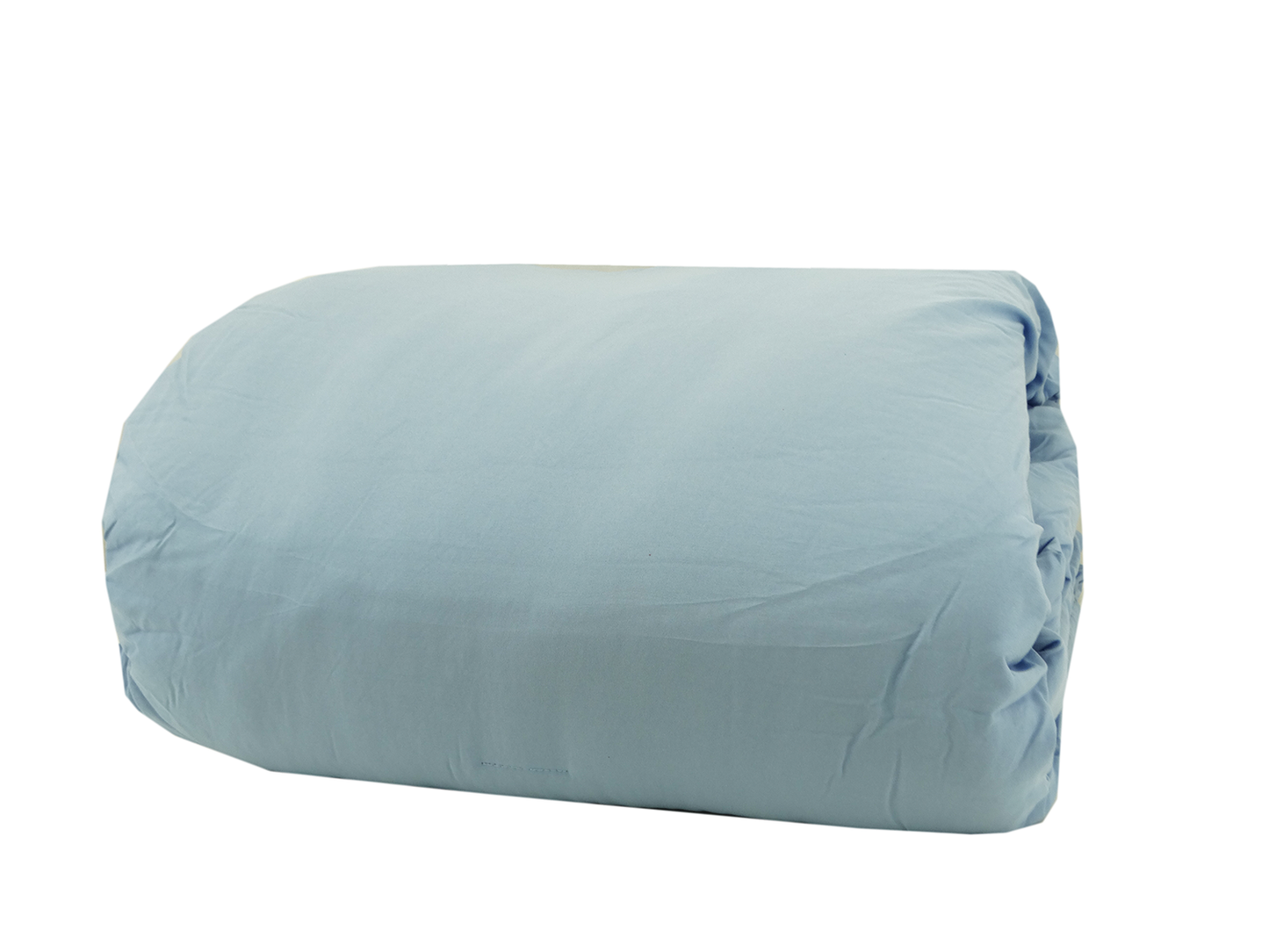 BCSQ49553A, Gather Hem - 10Pc Queen Comforter Set - Rain Blue