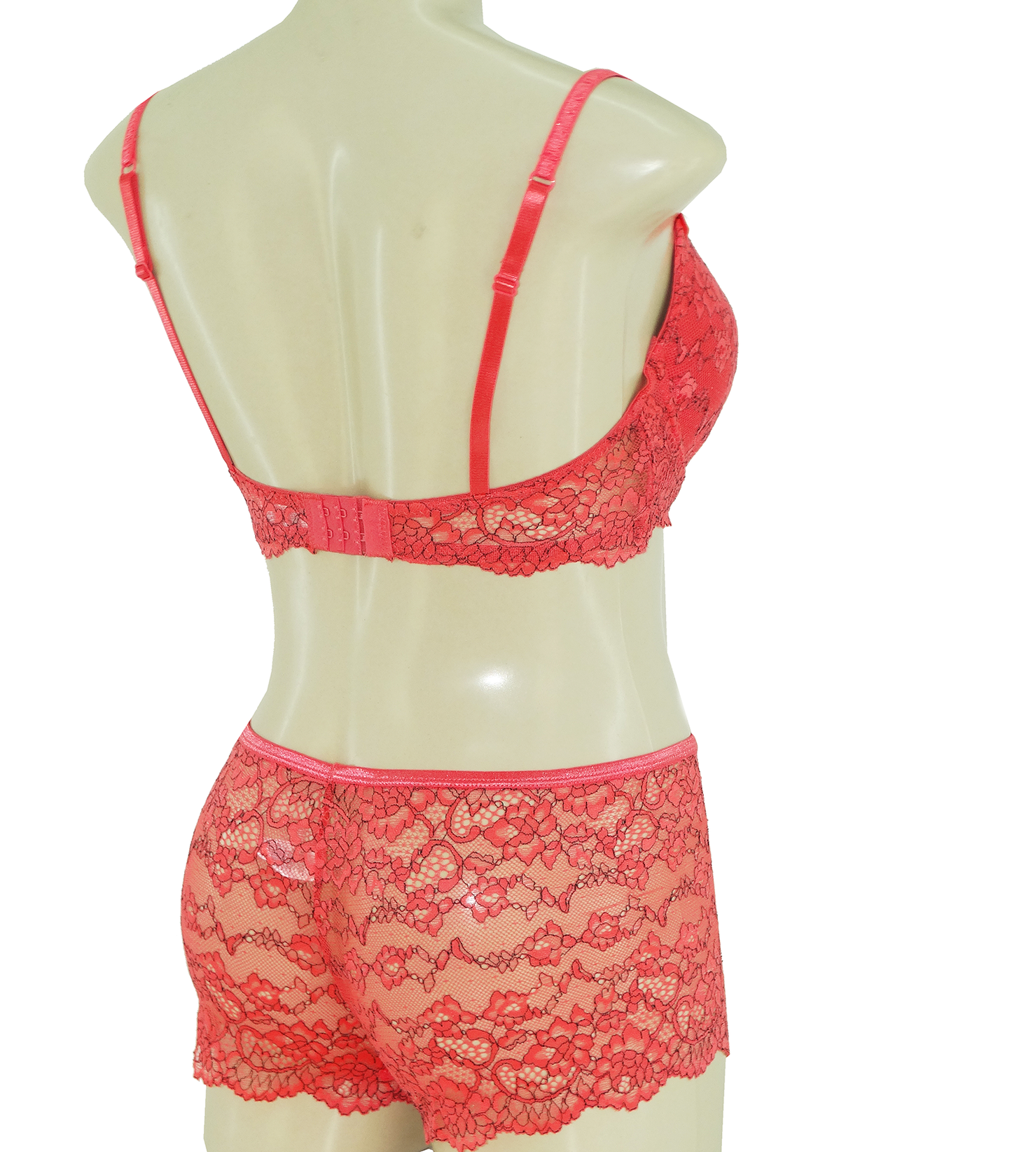 BPS727, Kisses 2pc Ladies Bra Cross Dyed Lace Country Air