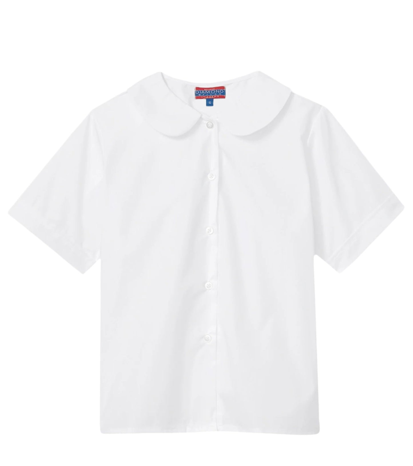 370-RN18 Peter Pan White Blouse