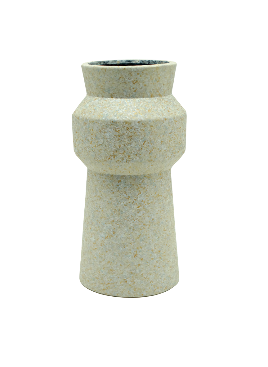 SW19L, Textured Ceramic Vase - 11.5"