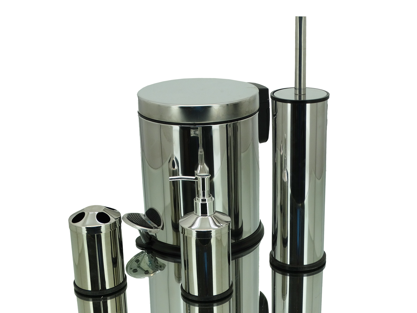 6524003, 4Pc Okpa Metal Bathroom Set