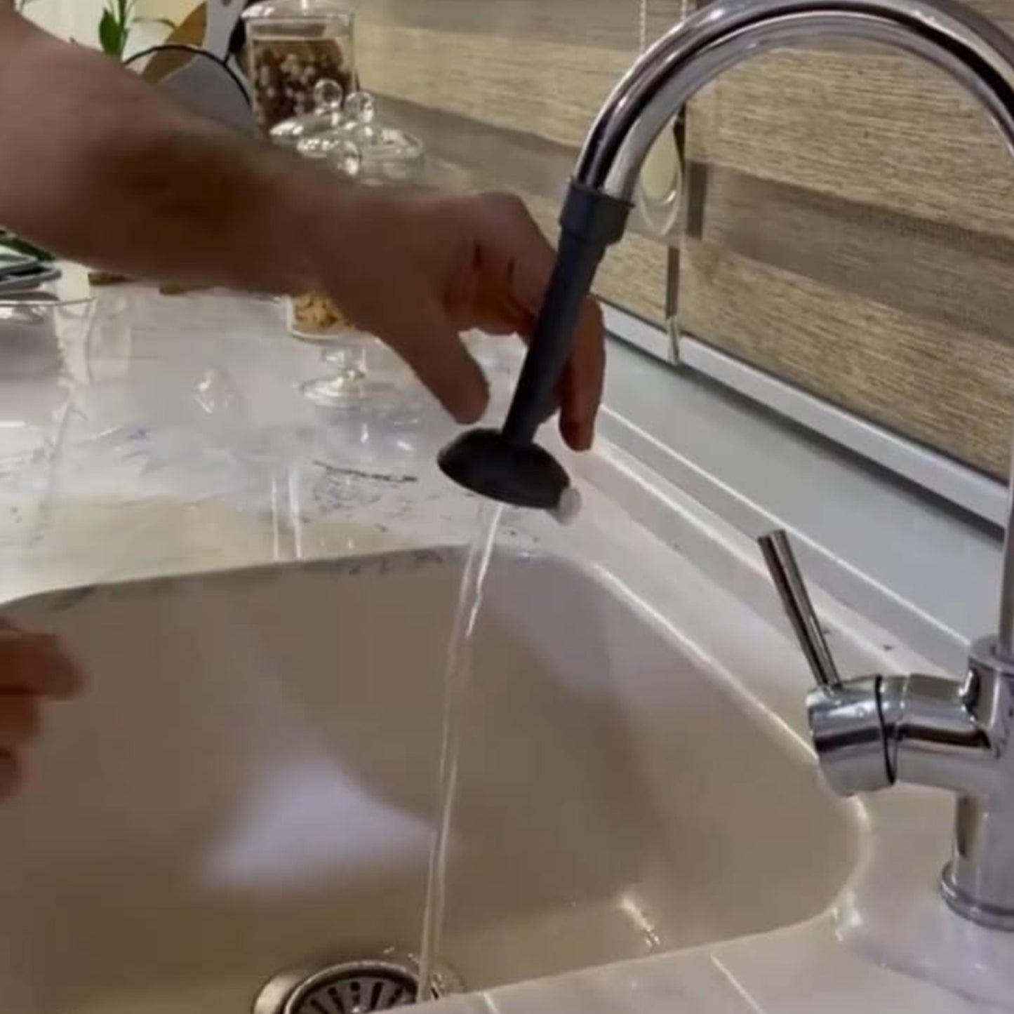 GP144, 2 Way Plastic Elite Shower Tap