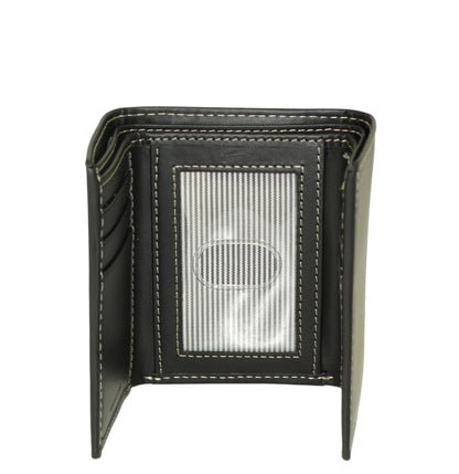 011017, Timberland - Men's Trifold Wallet - Blk