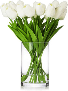 01181, Baoyan Artificial 10pc Tulip Flowers