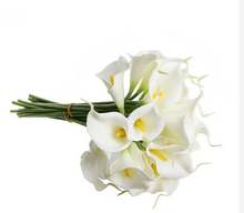 01182, Baoyan Artificial 10Pc Calla Lilies - Flowers