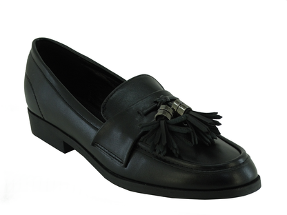 12768101, Nicola - Women's Loafers Shoes - Black (6-11)