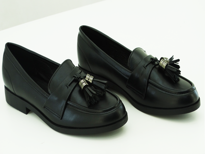 12768101, Nicola - Women's Loafers Shoes - Black (6-11)