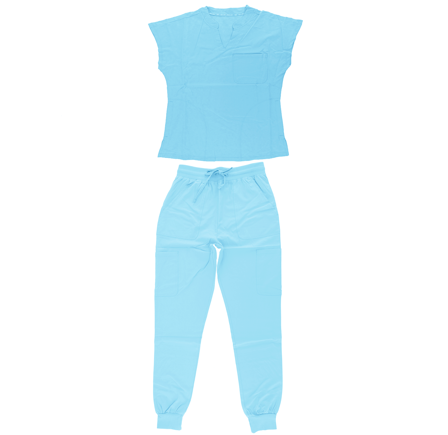 1397, Scrubaid, 4-Way Stretch 2pc Scrubs Jogger Pants Set S-2XL