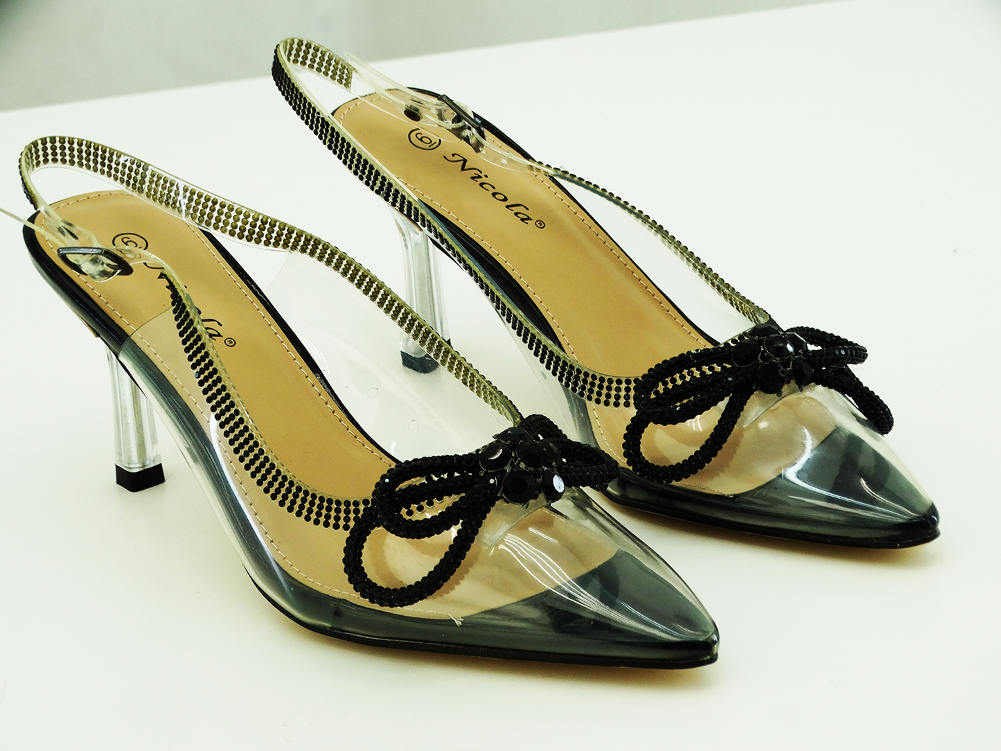 14423101, Nicola - Women's High Heel Shoes - Black (6-12)