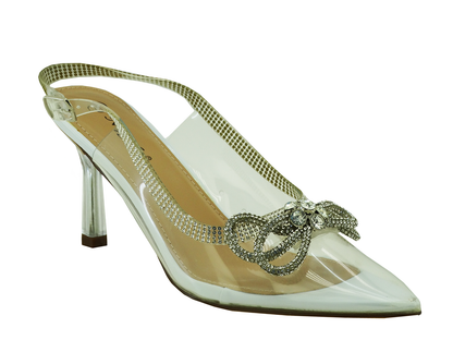 14423103, Nicola - Women's High Heel Shoes - White (6-12)