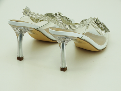 14423103, Nicola - Women's High Heel Shoes - White (6-12)