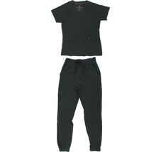 1514, Just Scrub, 4-Way 2pc Stretch Scrubs Jogger 2Pocket Top S-2XL Set