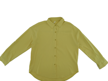 180478M, Da Moda - Women's L/S Button-up Shirt (L-3XL)