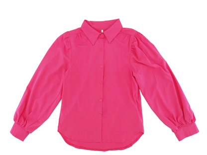 180566, Da Moda - Women's L/S Blouse (S-XL)