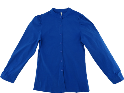 180620, Da Moda - Women's L/S Button-up Shirt (S-XL)