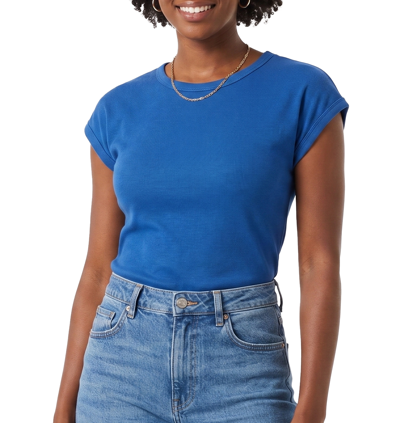 181491, Da Moda - Women's Cap Sleeve Top