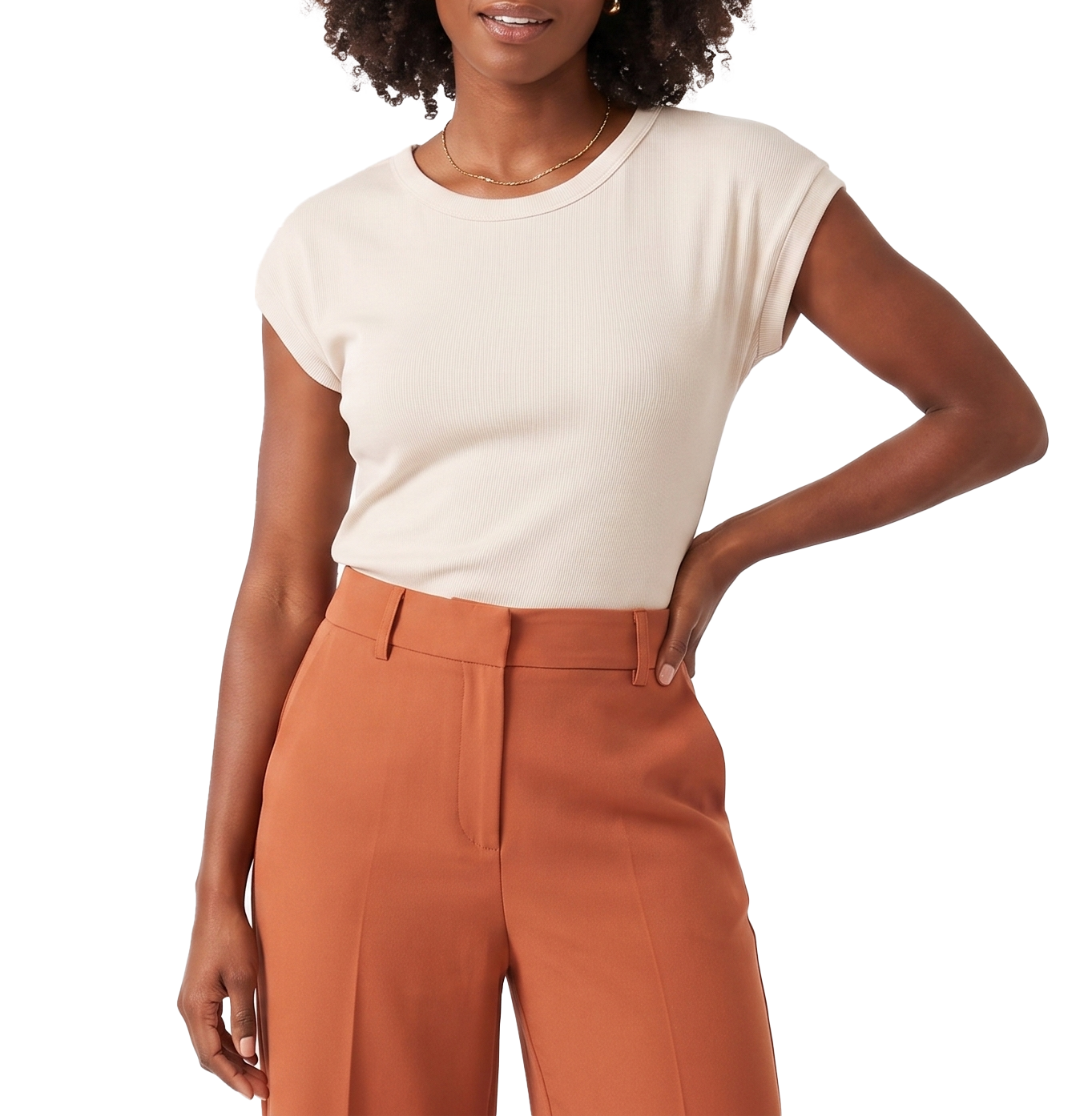 181491, Da Moda - Women's Cap Sleeve Top