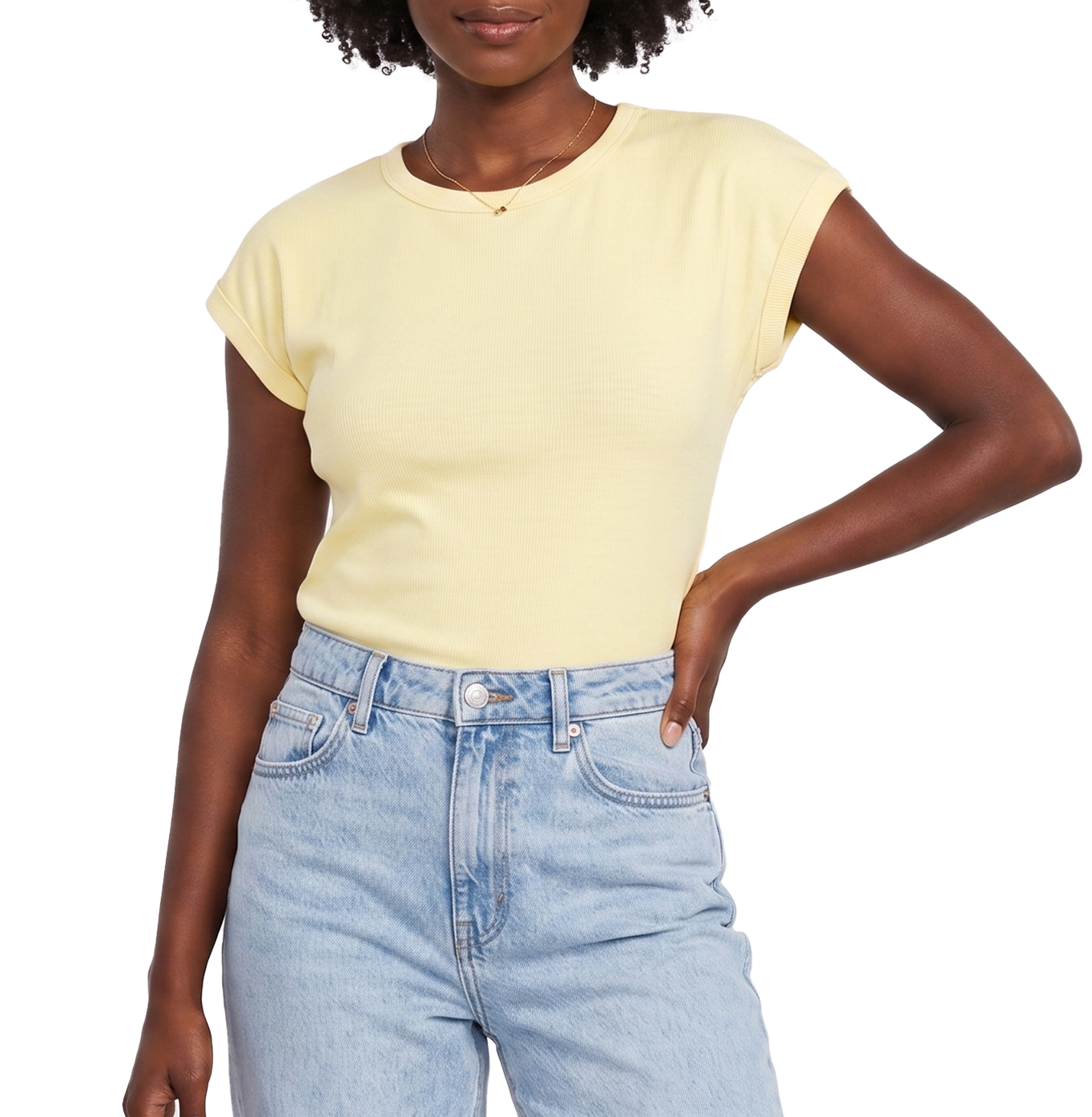 181491, Da Moda - Women's Cap Sleeve Top