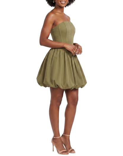 181712, Da Moda - Women's Strapless Dress