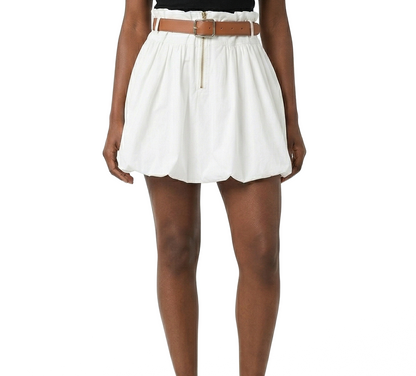181749, Da Moda Women's Belted Skirt