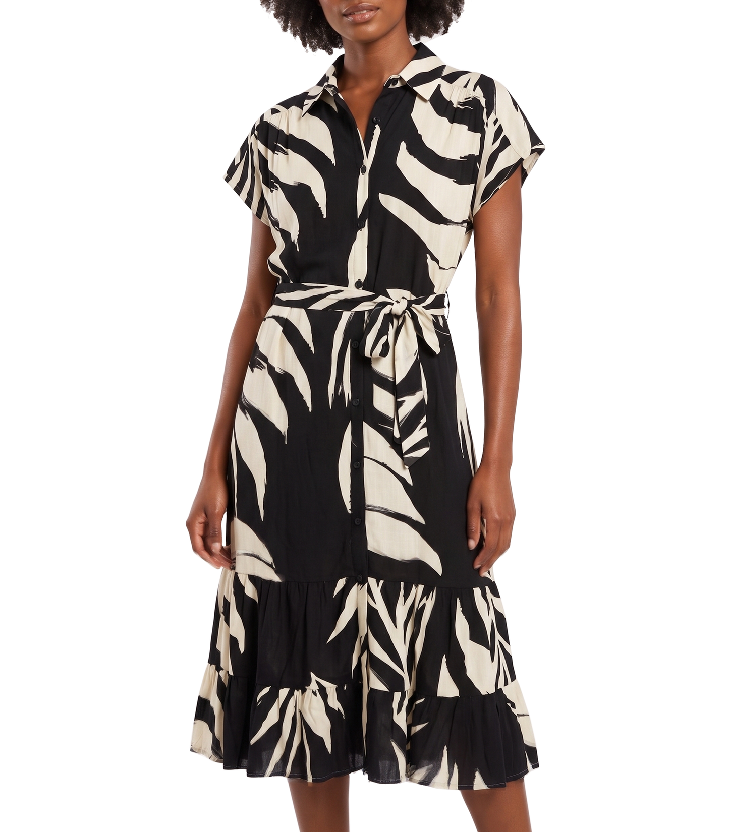 181841, Da Moda - Women's Button Front Dress