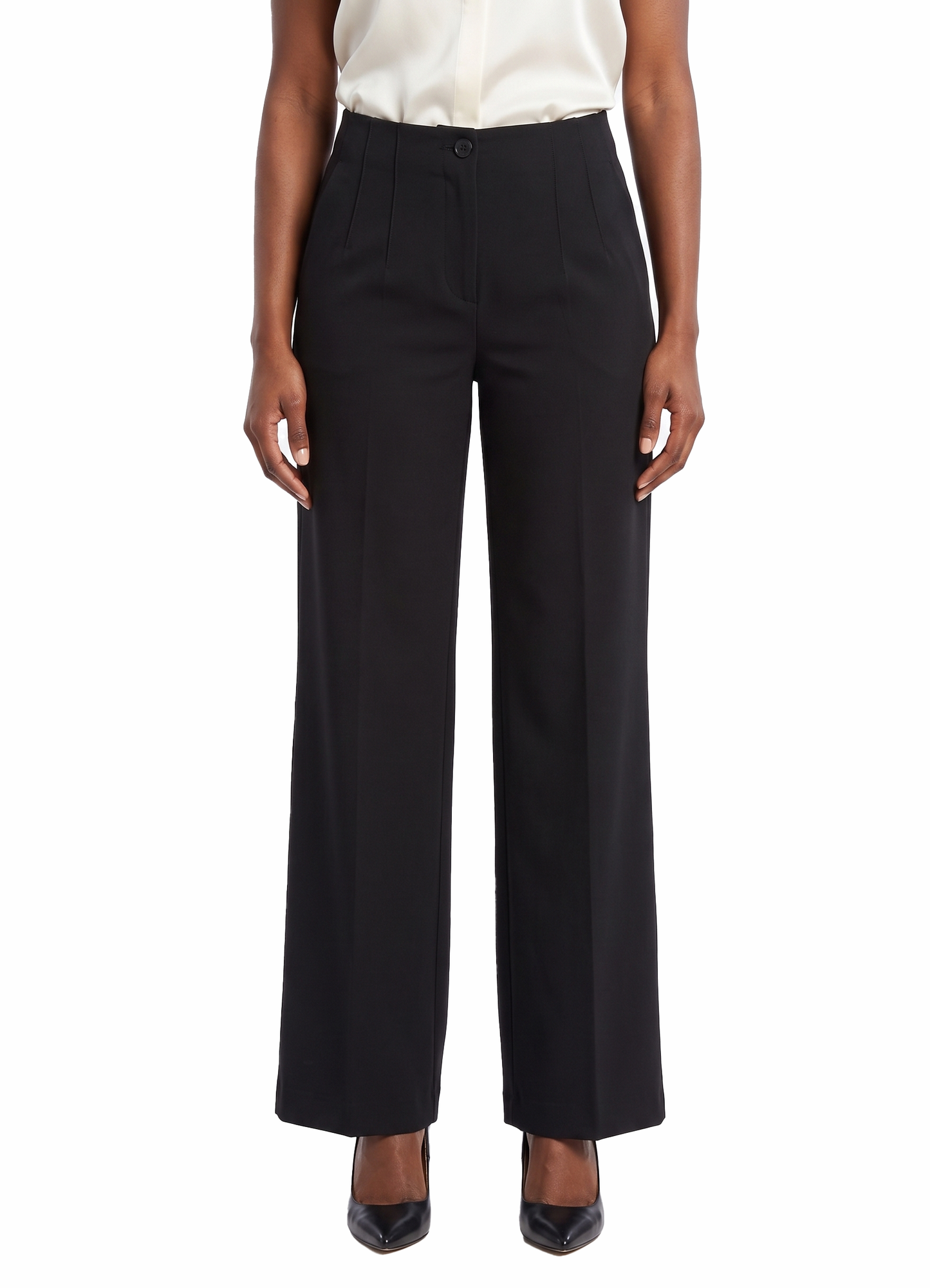 181861, Da Moda - Women's Wide-Leg Formal Pants 5/6-13/14