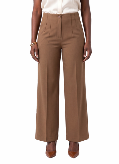 181861, Da Moda - Women's Wide-Leg Formal Pants 5/6-13/14