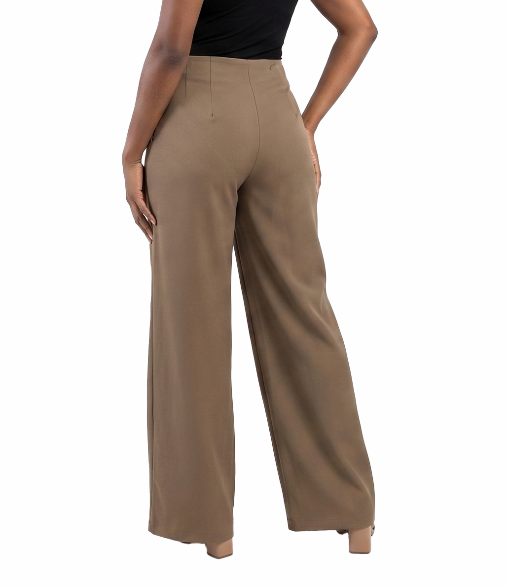 181861, Da Moda - Women's Wide-Leg Formal Pants 5/6-13/14