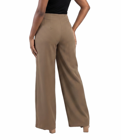 181861, Da Moda - Women's Wide-Leg Formal Pants 5/6-13/14
