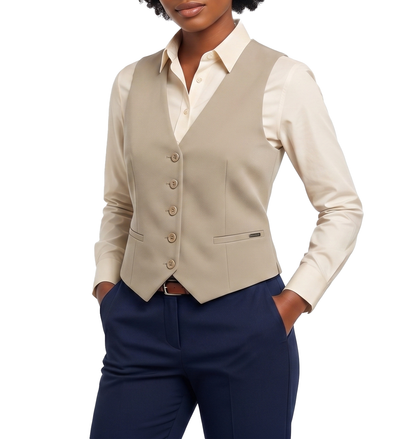 181867, Da Moda Ladies Vest S-XL