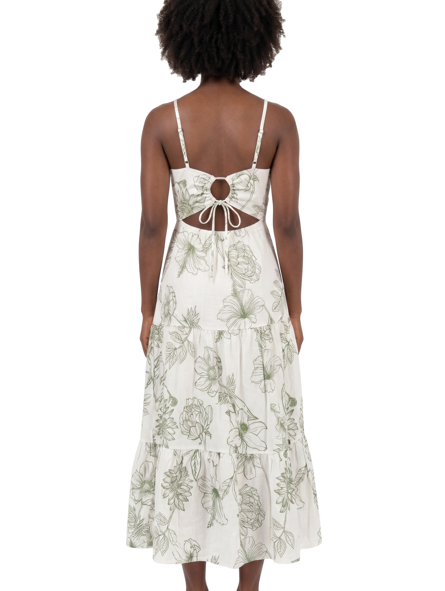 181937, Da Moda - Women's Spaghetti Strap Dress