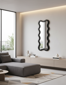 1905, Wavy Wall Mirror - 49cm x 119cm