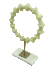 22383, 13" Resin Ring Sculpture