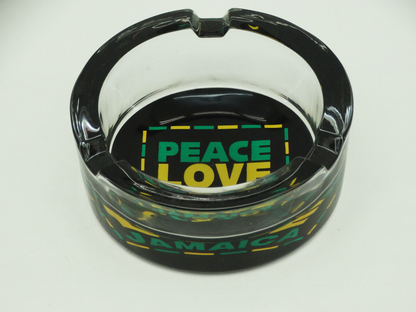 23021005G, Glass  Ashtray Assorted