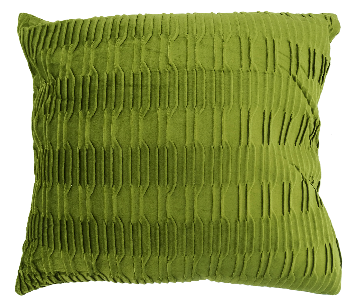 24612768, Pleated Velvet Cushion (Throw Pillow)
