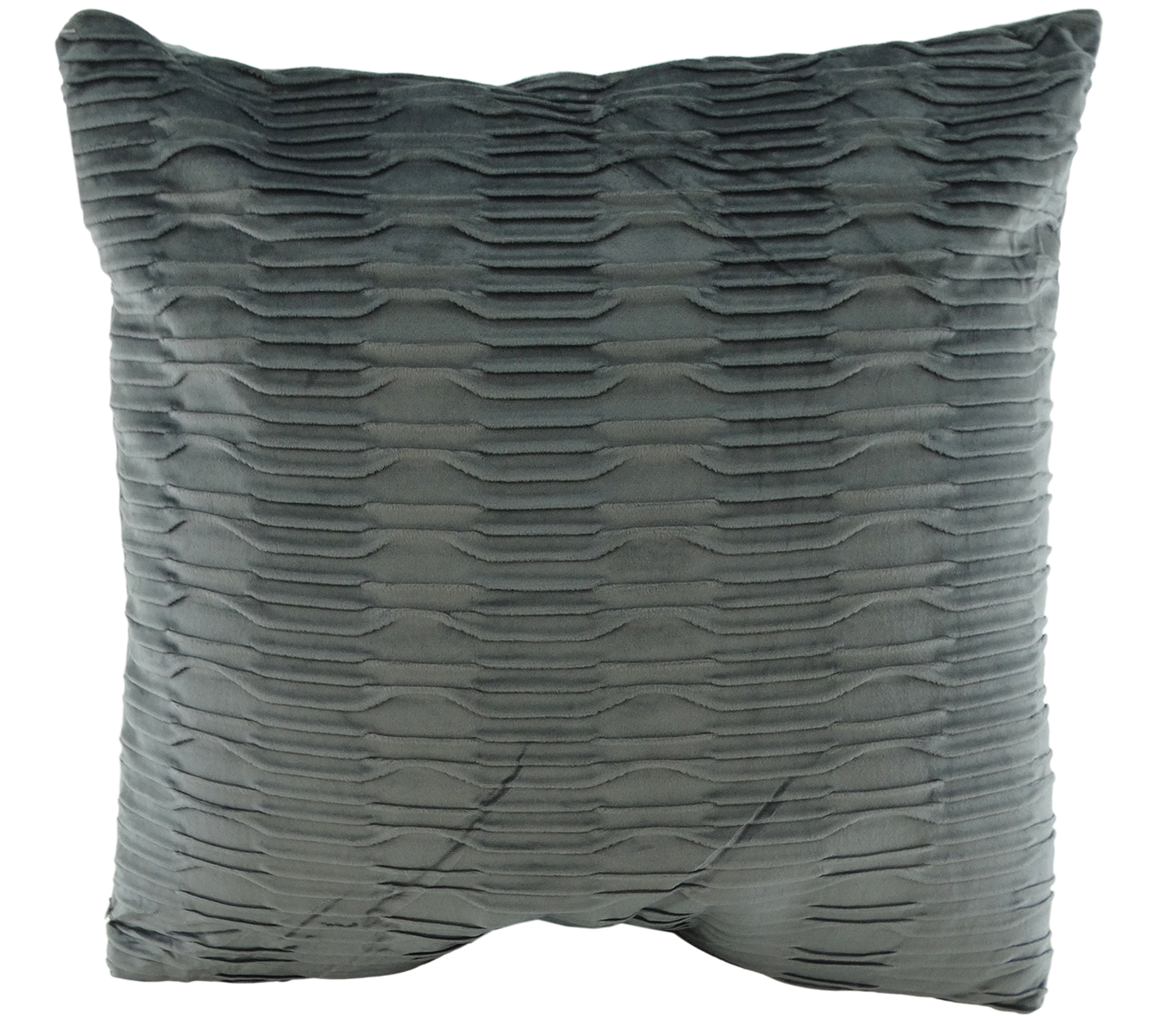 24612768, Pleated Velvet Cushion (Throw Pillow)